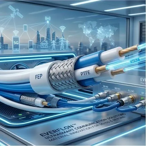 Impulsando el futuro de la conectividad: El papel de los fluoropolímeros Everflon™