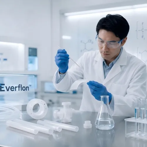 Fluoropolímeros Everflon™ para Ingeniería Química y Procesos