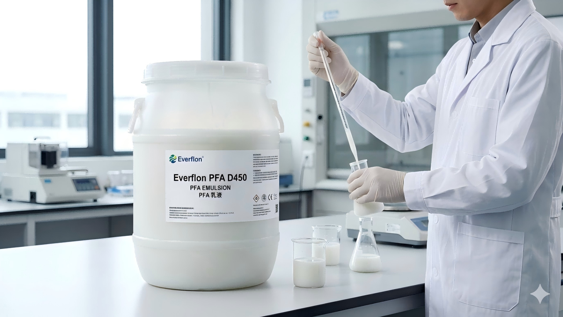 ¡Ya está disponible el nuevo catálogo de Everflon™ PFA Dispersion D450