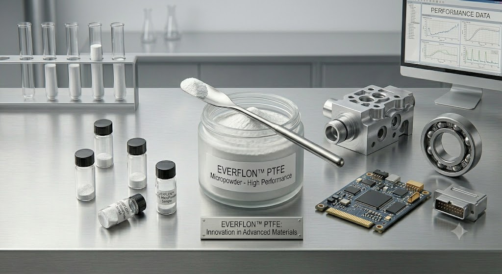 Mejore el rendimiento de sus productos con el micropulvo de PTFE Everflon™