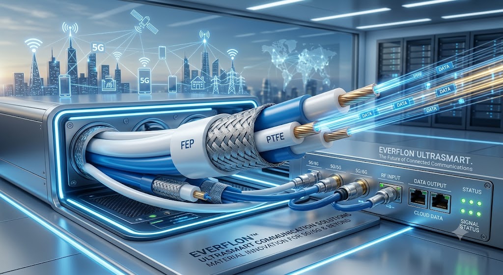 Impulsando el futuro de la conectividad: El papel de los fluoropolímeros Everflon™