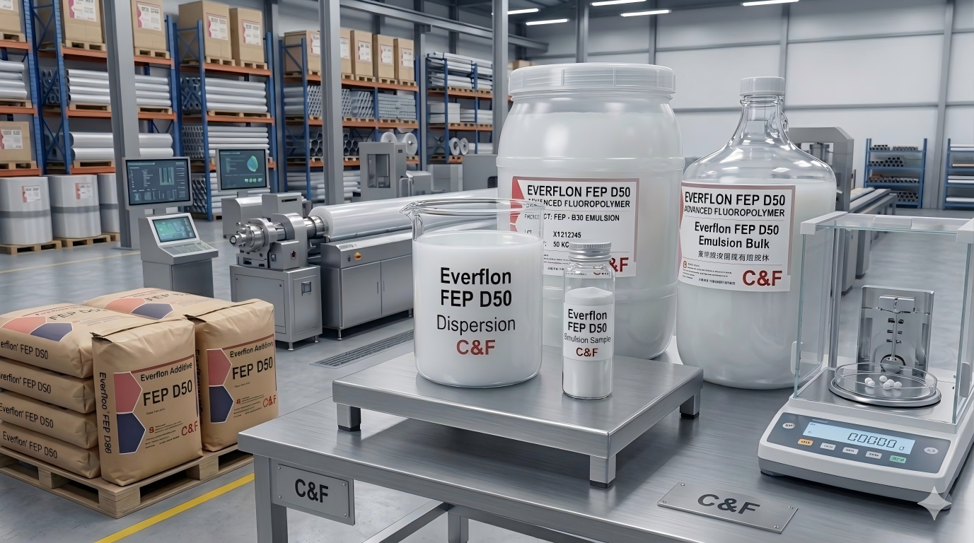 Ya está disponible el nuevo Everflon FEP D50: optimizado para procesamiento de alto rendimiento